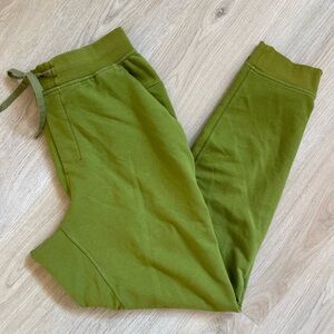 Lululemon Athletica Olive Green Joggers